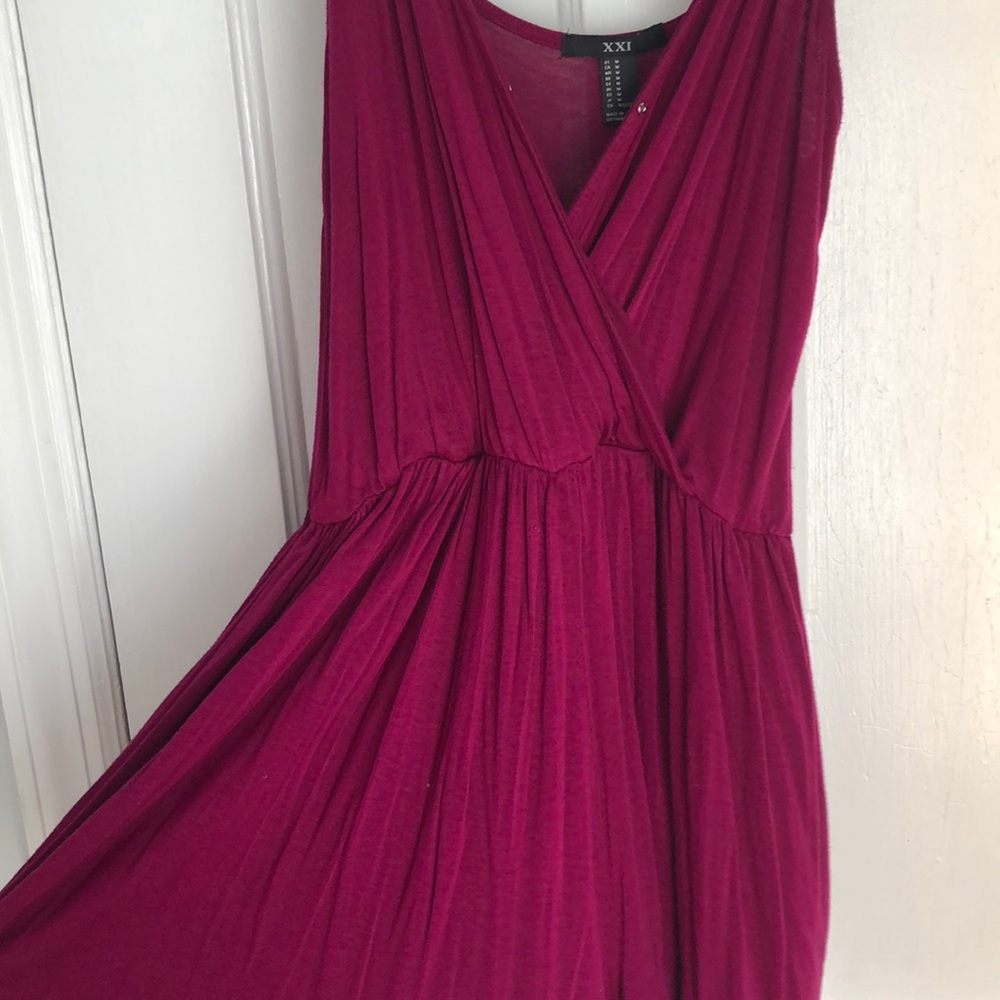 Forever21 Magenta Romper - Picture 2 of 3
